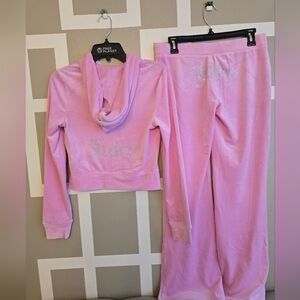 💖 Juicy Couture Velour Tracksuit – Floral Bloom 💖